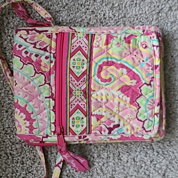 Vera Bradley Capri Melon Satchel - Picture 2 of 7